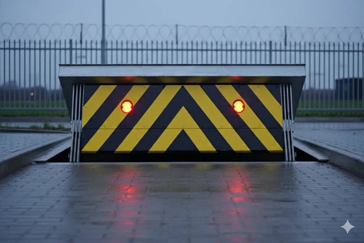 K8 Crash Rated Road Blocker